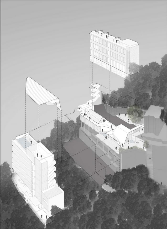 BIM建筑|嫁衣的裙摆——重庆印制一厂山鬼精品酒店改造 / 寻常设计