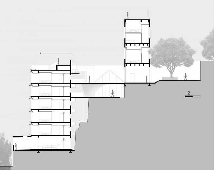BIM建筑|嫁衣的裙摆——重庆印制一厂山鬼精品酒店改造 / 寻常设计