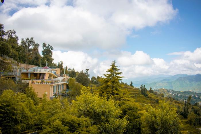 BIM建筑|粗野之中，宁静地消隐，喜马拉雅山间坡道小屋 / Ant Studio