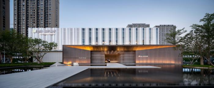 BIM建筑|立体解构，浮光掠影——奥园 · 翡翠岚都艺术馆 / 霍普股份HYP-ARCH