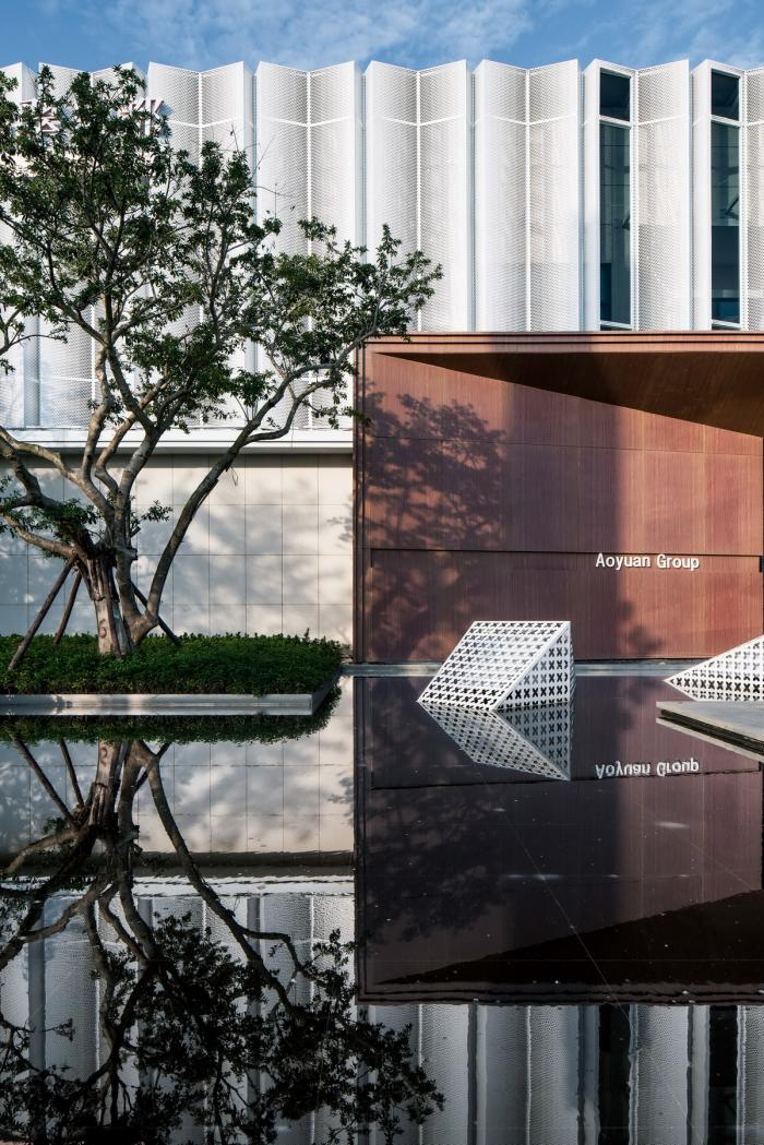 BIM建筑|立体解构，浮光掠影——奥园 · 翡翠岚都艺术馆 / 霍普股份HYP-ARCH