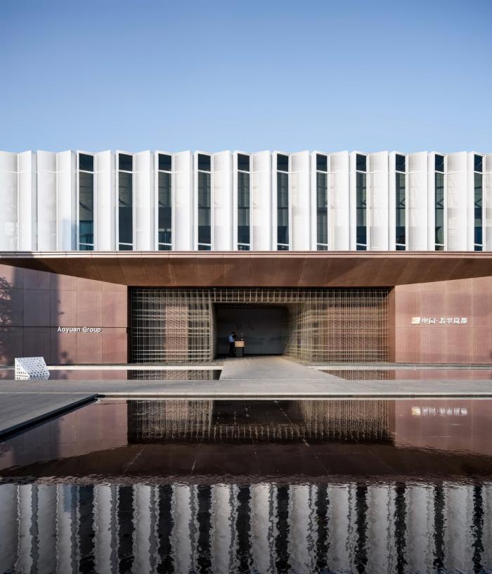 BIM建筑|立体解构，浮光掠影——奥园 · 翡翠岚都艺术馆 / 霍普股份HYP-ARCH