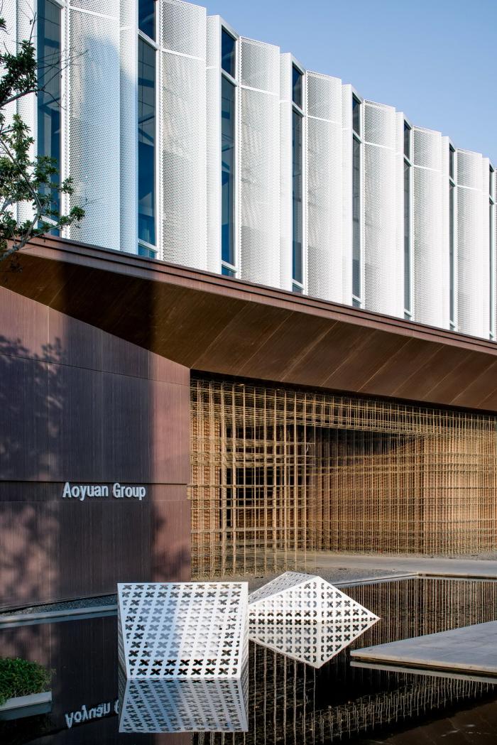 BIM建筑|立体解构，浮光掠影——奥园 · 翡翠岚都艺术馆 / 霍普股份HYP-ARCH