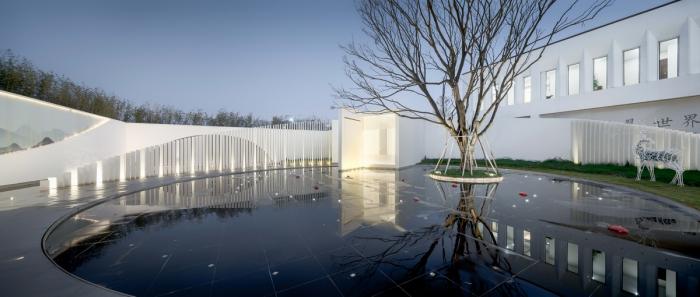 BIM建筑|立体解构，浮光掠影——奥园 · 翡翠岚都艺术馆 / 霍普股份HYP-ARCH