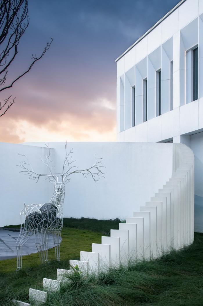 BIM建筑|立体解构，浮光掠影——奥园 · 翡翠岚都艺术馆 / 霍普股份HYP-ARCH