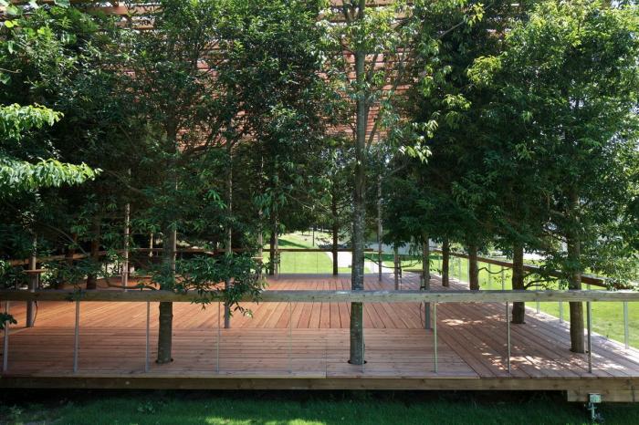 BIM建筑|槙文彦前泽住宅花园“露天剧场+白花亭” / APL design workshop