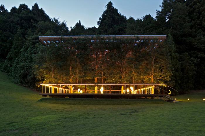 BIM建筑|槙文彦前泽住宅花园“露天剧场+白花亭” / APL design workshop