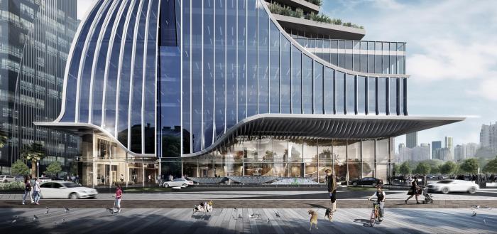 BIM建筑|原来裙楼真的可以长得像裙子 | 解密GWP丰盛101大厦