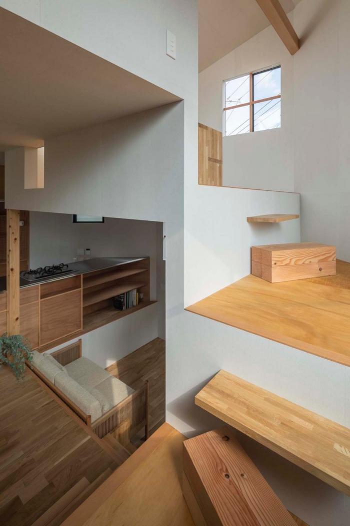 BIM建筑|登山路径般的迷你空间，高规“螺旋”住宅 / 岛田阳建筑事务所