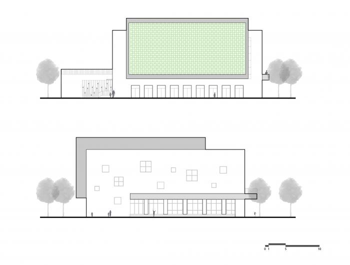 BIM建筑|小河弯弯，愉快嬉戏的童年——宁波杭州湾滨海小学 / 浙江大学建筑设计研究院