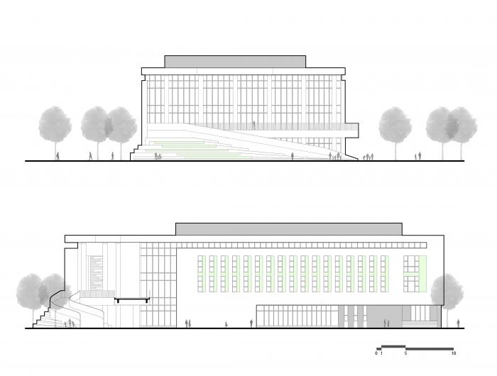 BIM建筑|小河弯弯，愉快嬉戏的童年——宁波杭州湾滨海小学 / 浙江大学建筑设计研究院