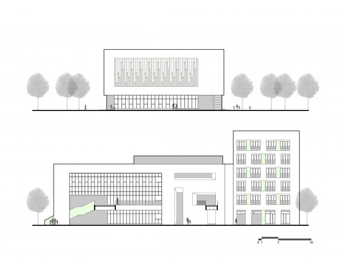 BIM建筑|小河弯弯，愉快嬉戏的童年——宁波杭州湾滨海小学 / 浙江大学建筑设计研究院