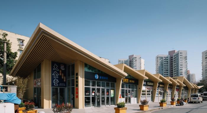 BIM建筑|第三空间视阈下的菜场，勤海睦邻中心 / 予舍予筑