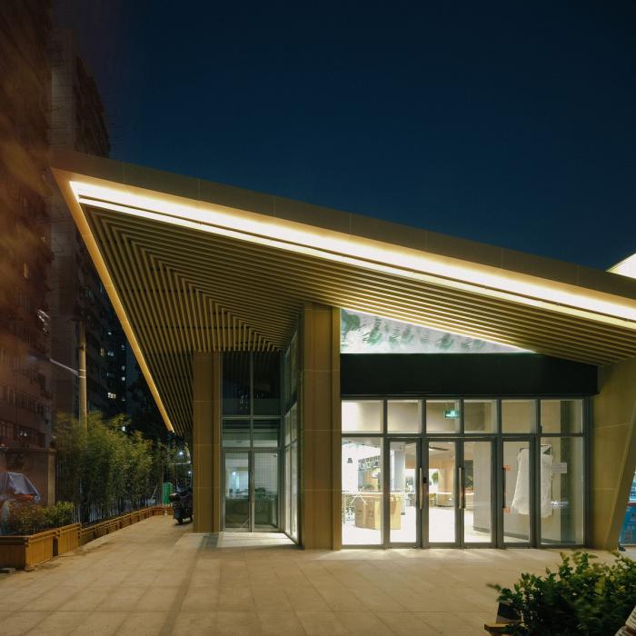 BIM建筑|第三空间视阈下的菜场，勤海睦邻中心 / 予舍予筑