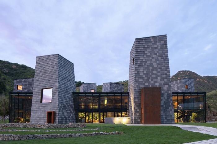 BIM建筑|森之谷温泉中心 / B.L.U.E. 建筑设计事务所