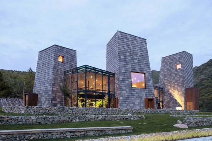 BIM建筑|森之谷温泉中心 / B.L.U.E. 建筑设计事务所