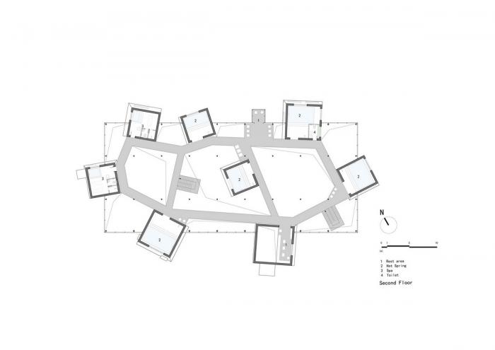 BIM建筑|森之谷温泉中心 / B.L.U.E. 建筑设计事务所