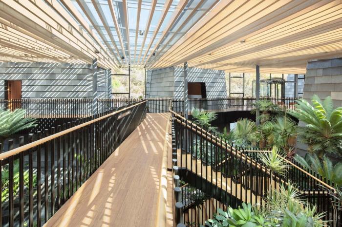 BIM建筑|森之谷温泉中心 / B.L.U.E. 建筑设计事务所