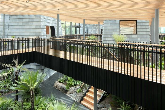 BIM建筑|森之谷温泉中心 / B.L.U.E. 建筑设计事务所