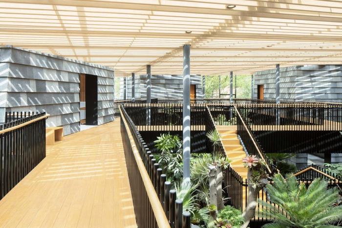 BIM建筑|森之谷温泉中心 / B.L.U.E. 建筑设计事务所