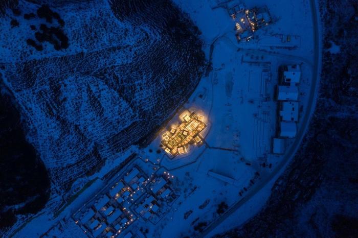 BIM建筑|森之谷温泉中心 / B.L.U.E. 建筑设计事务所