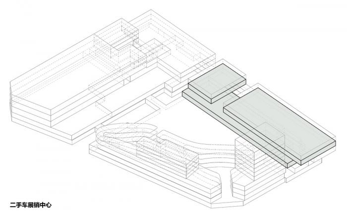 BIM建筑|极速车王的起点——天益国际汽车城 / 三益建筑设计