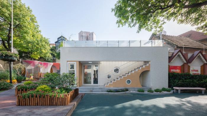 BIM建筑|“豌豆屋” ，一座改造而成的幼儿园 / 上海力本建筑事务所