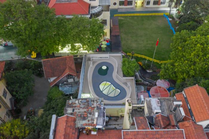 BIM建筑|“豌豆屋” ，一座改造而成的幼儿园 / 上海力本建筑事务所