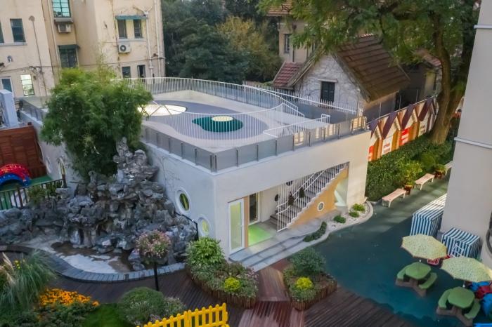 BIM建筑|“豌豆屋” ，一座改造而成的幼儿园 / 上海力本建筑事务所