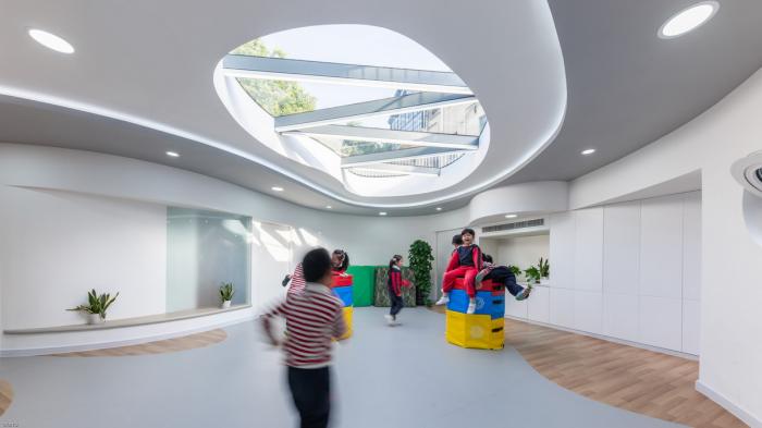 BIM建筑|“豌豆屋” ，一座改造而成的幼儿园 / 上海力本建筑事务所