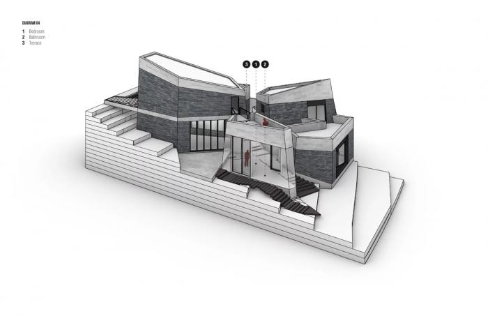 BIM建筑|一簇互相对望的“岩石”集群——Amanali住宅 / Rojkind Arquitectos