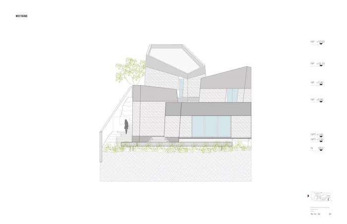 BIM建筑|一簇互相对望的“岩石”集群——Amanali住宅 / Rojkind Arquitectos