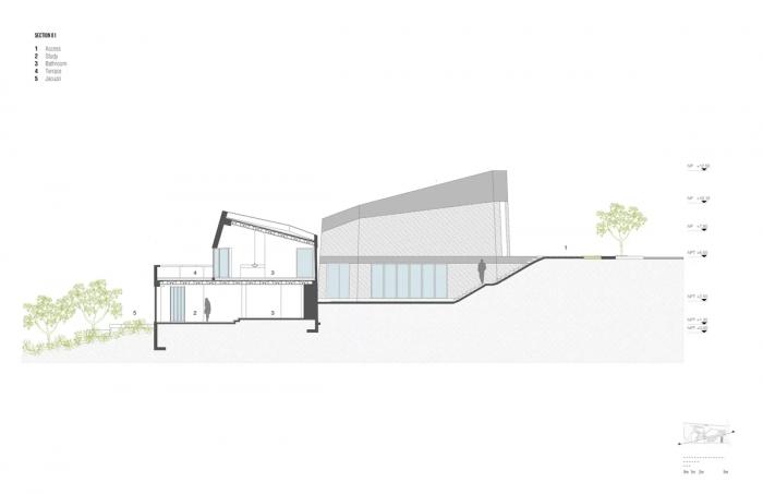 BIM建筑|一簇互相对望的“岩石”集群——Amanali住宅 / Rojkind Arquitectos