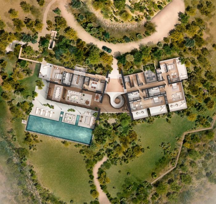 BIM建筑|爱琴海岸安静流淌的暖浪：Dolunay庄园 / Foster + Partners