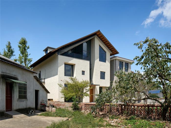 BIM建筑|乡居倒影——龙游后山头28号宅 / 中国美术学院风景建筑设计研究总院