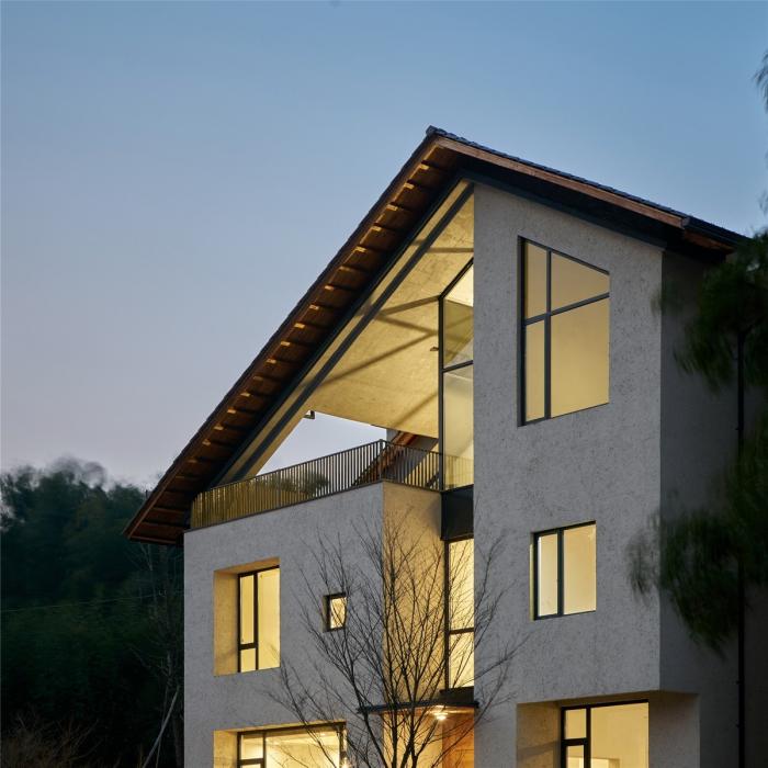 BIM建筑|乡居倒影——龙游后山头28号宅 / 中国美术学院风景建筑设计研究总院