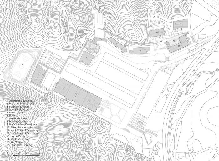 BIM建筑|漫步空间的营造——深圳明德学院 / 源计划建筑师事务所
