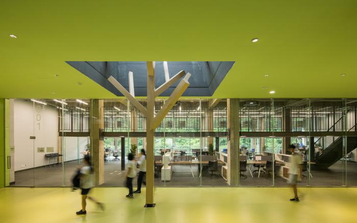 BIM建筑|漫步空间的营造——深圳明德学院 / 源计划建筑师事务所