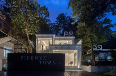 BIM建筑|隐于都市心脏，广州老楼蜕变成时尚办公空间 / 在于空间设计-BIM建筑网