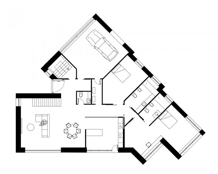 BIM建筑|粗野之中，落日般的清新，VMS 住宅 / Marcos Miguelez