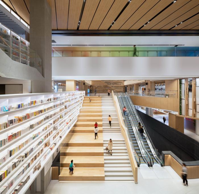 BIM建筑|体验式文创空间，深圳书城龙华城 / 香港汇创国际