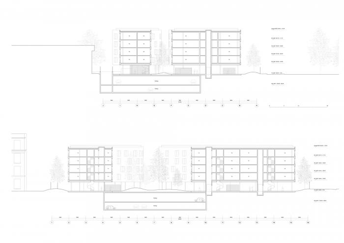 BIM建筑|巴黎百个社会住房计划 / SANAA