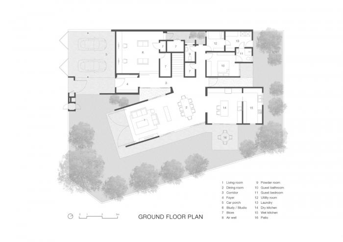 BIM建筑|简约而大胆，混凝土拱形筒的小清新：Bewboc 住宅 / Fabian Tan