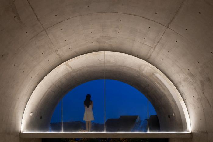 BIM建筑|简约而大胆，混凝土拱形筒的小清新：Bewboc 住宅 / Fabian Tan