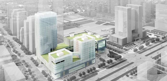 BIM建筑|体用合一的公民空间：昆山市政务服务中心 / 上海思域设计