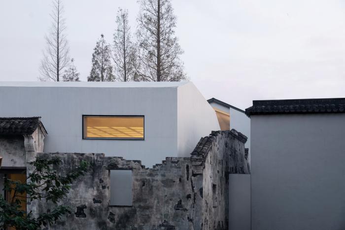 BIM建筑|章堰文化馆，上海 / 水平线设计