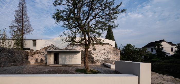 BIM建筑|章堰文化馆，上海 / 水平线设计