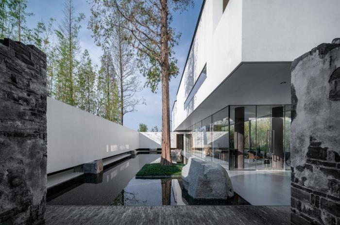 BIM建筑|章堰文化馆，上海 / 水平线设计