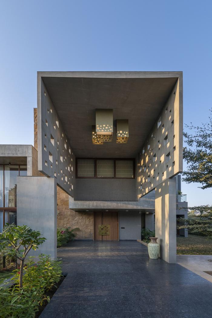 BIM建筑|“像素”住宅 / The Grid Architects