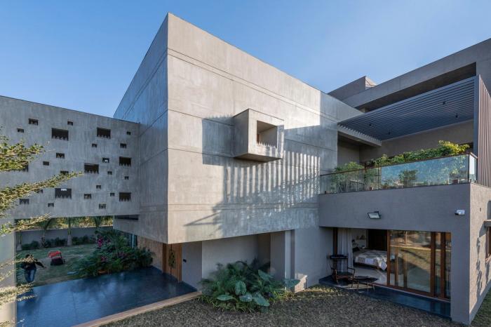 BIM建筑|“像素”住宅 / The Grid Architects